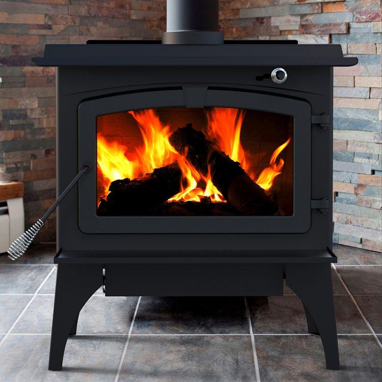 Pleasant Hearth 1,800 Square Feet Wood Burning Stove, Medium - LWS-127201 thumbnail 6