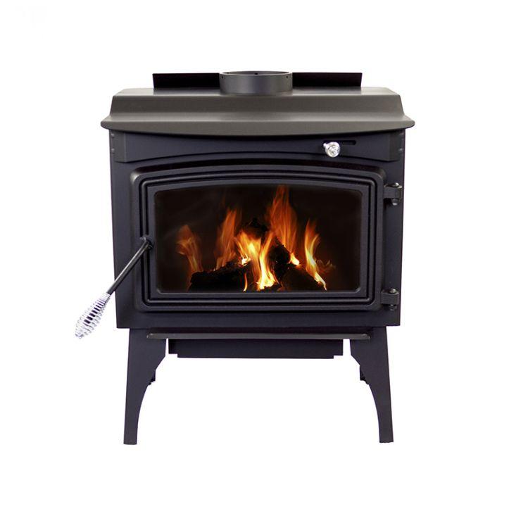 Pleasant Hearth 1,800 Square Feet Wood Burning Stove, Medium -WS-2720