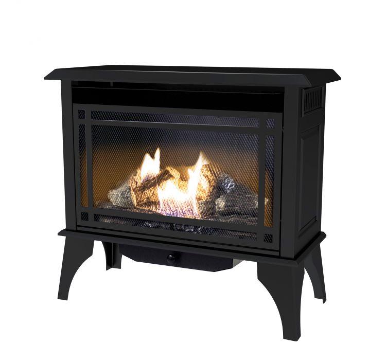 Pleasant Hearth 30,000 BTU 32 in. Intermediate Vent Free Gas Stove thumbnail 2