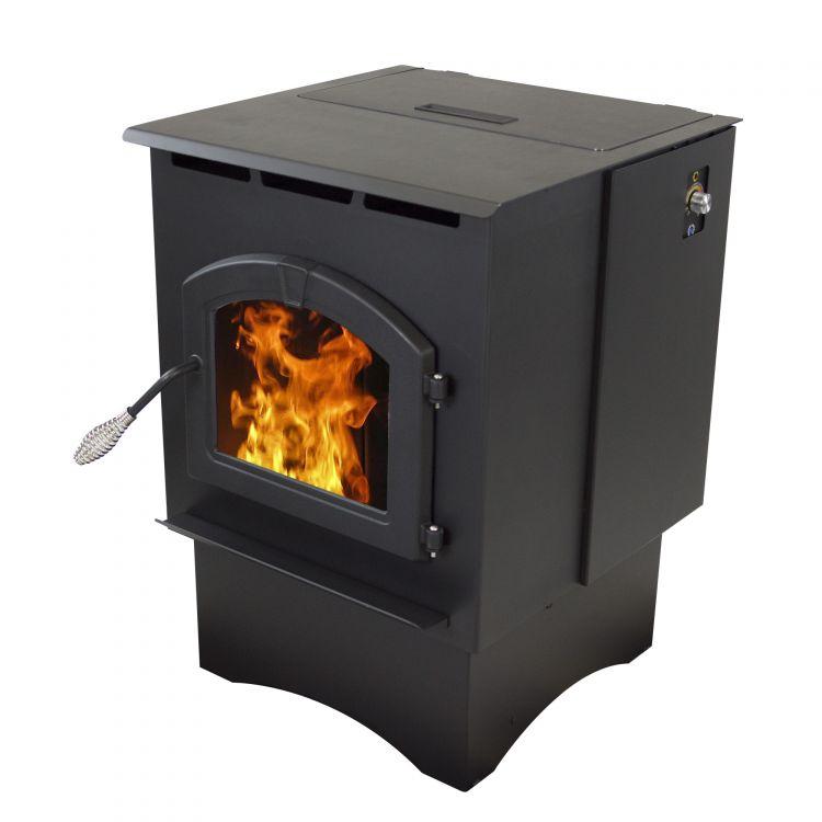 Pleasant Hearth 35,000BTU Medium Pellet Stove - PH35PS-B thumbnail 3