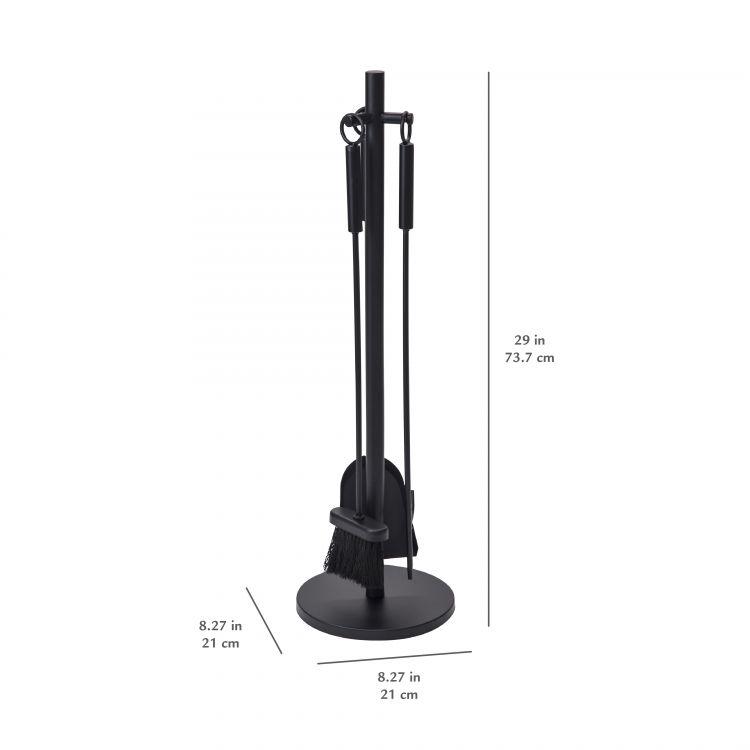Pleasant Hearth 4 Piece Fireplace Utensils - FA999TA thumbnail 4