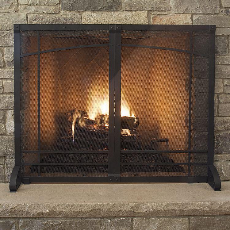 Pleasant Hearth Amherst Fireplace Screen - FA811S thumbnail 2