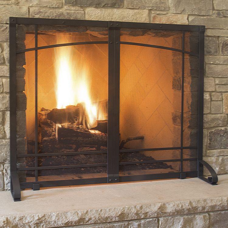 Pleasant Hearth Amherst Fireplace Screen - FA811S thumbnail 3