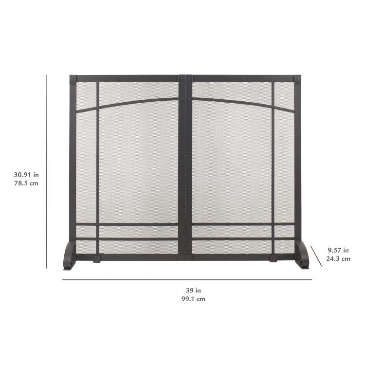 Pleasant Hearth Amherst Fireplace Screen - FA811S thumbnail 6
