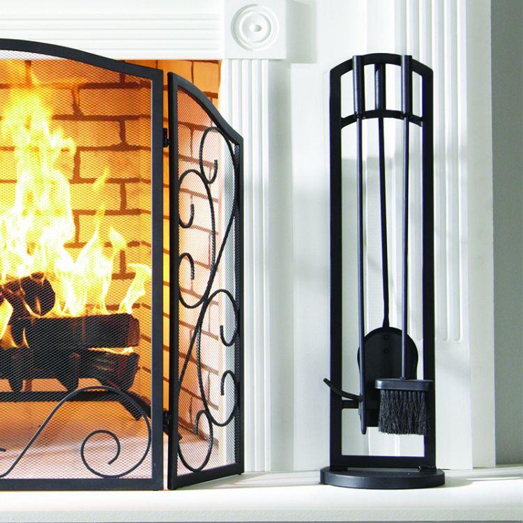 Pleasant Hearth Arched 4 PC Fireplace Toolset - FA219TA thumbnail 3