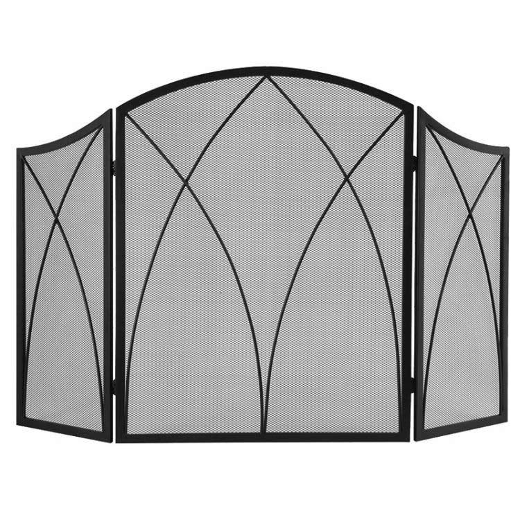 Pleasant Hearth Arched Fireplace Screen - 959