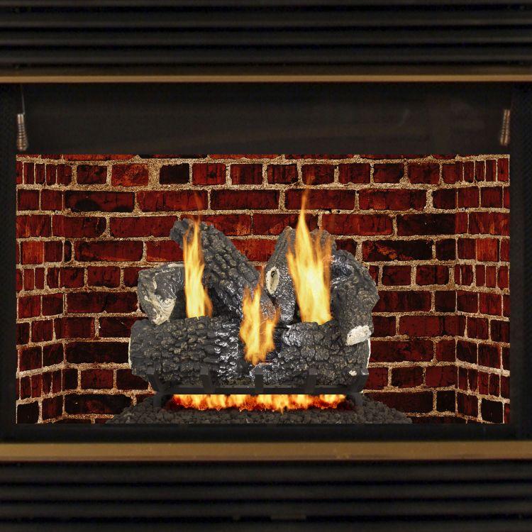 Pleasant Hearth Arlington Ash Vented Gas Log Set - VL-AA18D / VL-AA24D / VL-AA30D thumbnail 4