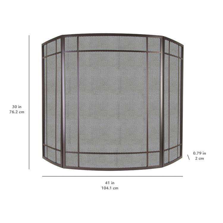 Pleasant Hearth Asteria Fireplace Screen - FA311S thumbnail 3