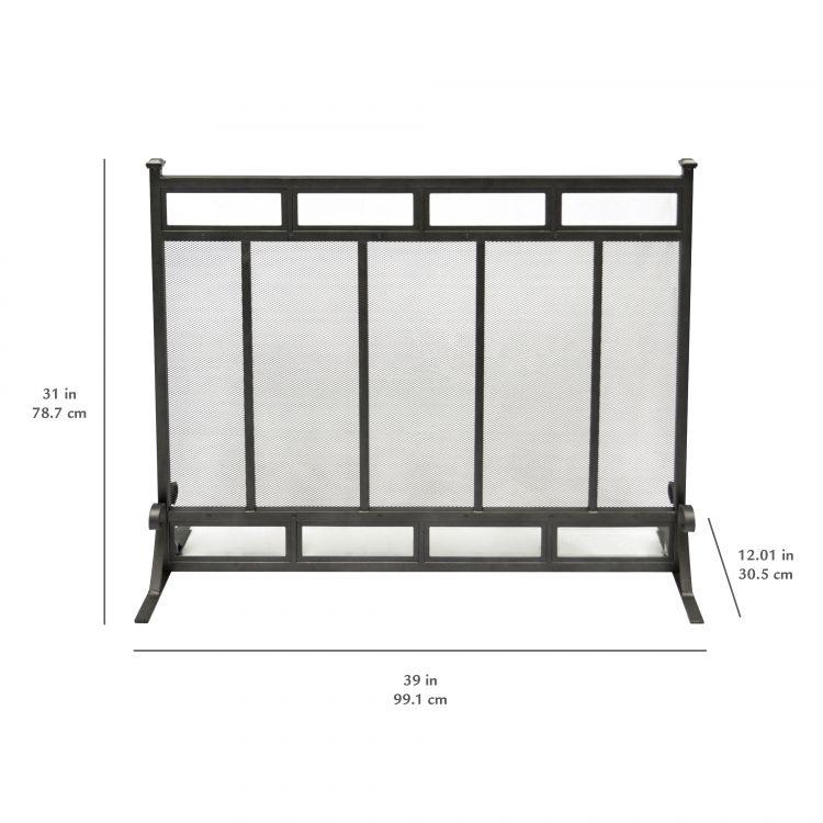 Pleasant Hearth Atticus Fireplace Screen - FA617S thumbnail 6