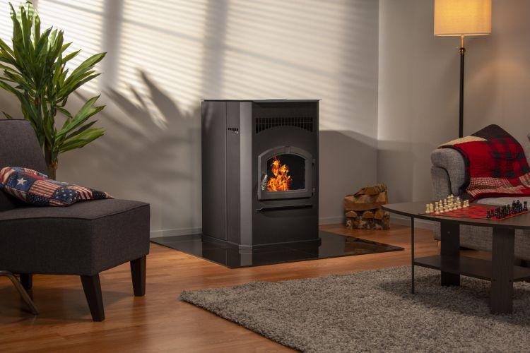 Pleasant Hearth Cabinet Pellet Stove - 50,000 BTU - PH50CABPS-B thumbnail 13