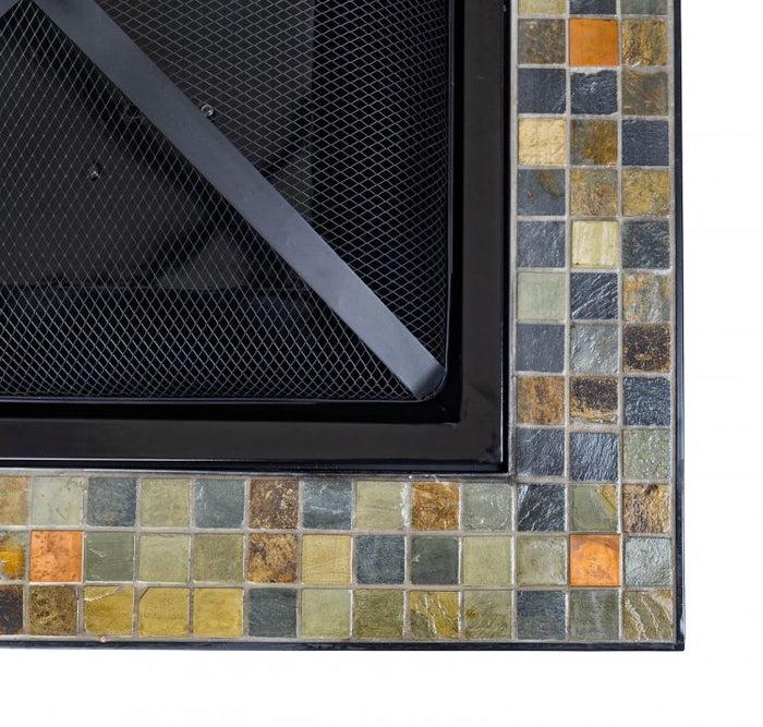 Cascade Square Slate Fire Pit thumbnail 10