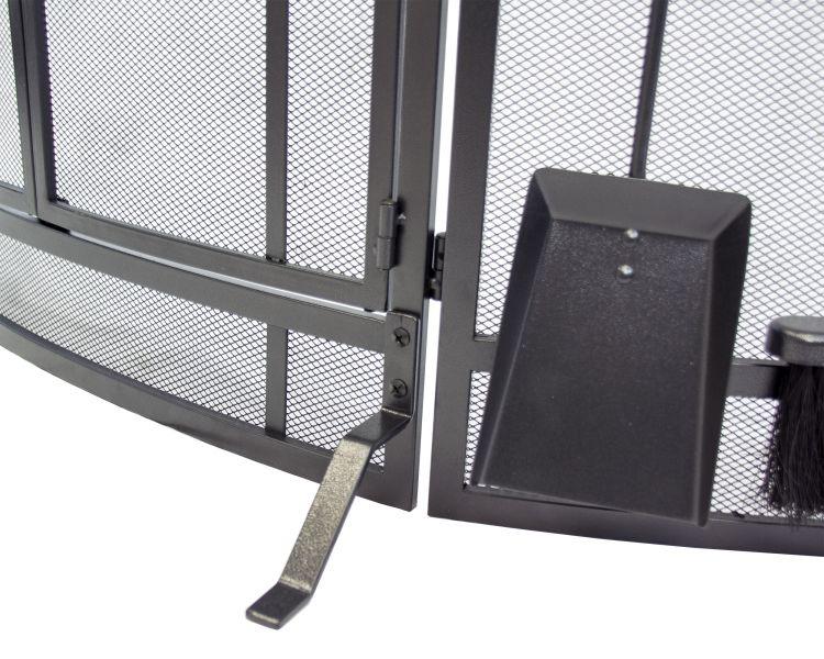 Pleasant Hearth Curved Screen with Tools - FA498ST thumbnail 2