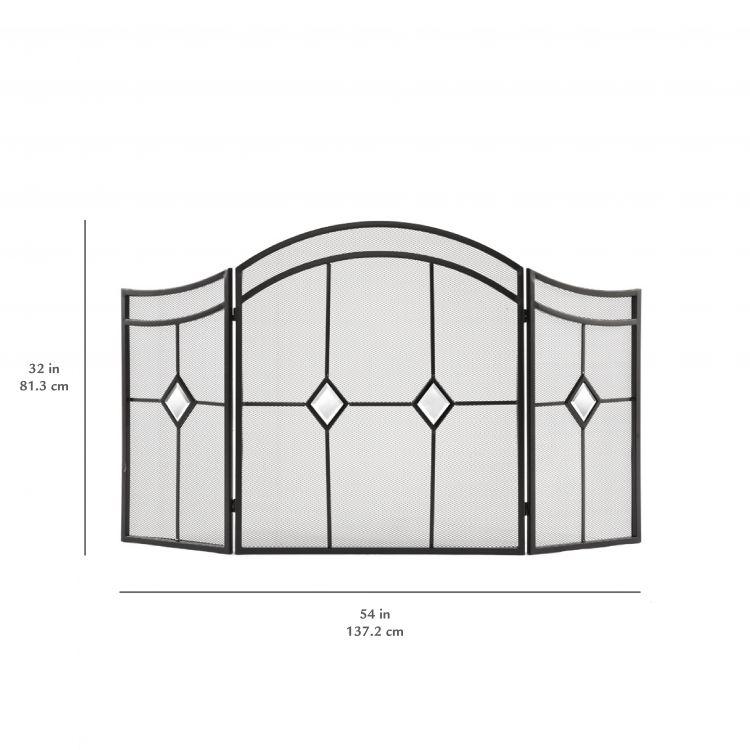 Pleasant Hearth Diamond Fireplace Screen - FA328S thumbnail 3