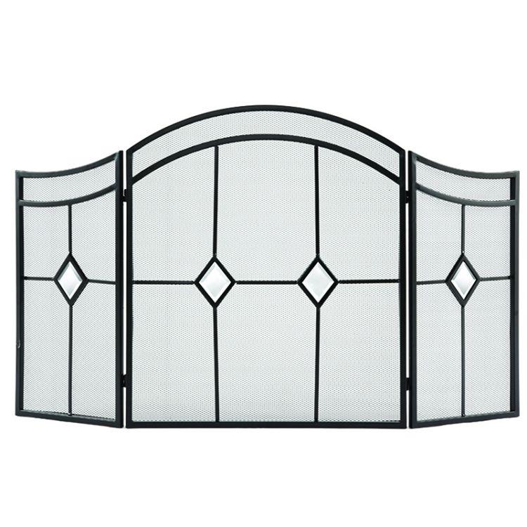 Pleasant Hearth Diamond Fireplace Screen - FA328S - Image 1