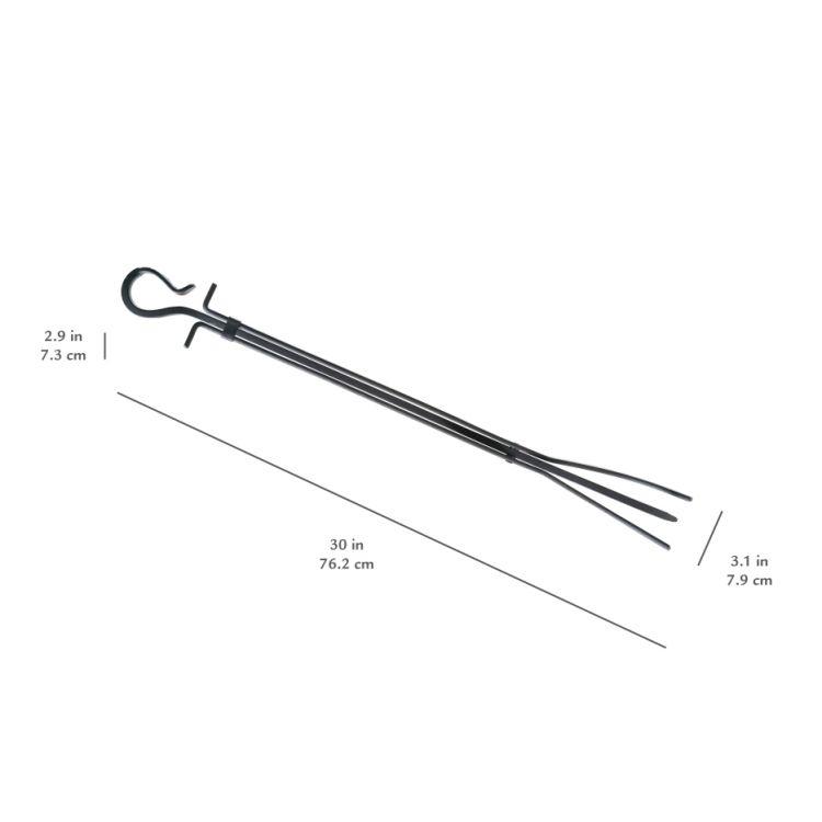 Pleasant Hearth Fireplace Tongs - 650 thumbnail 2