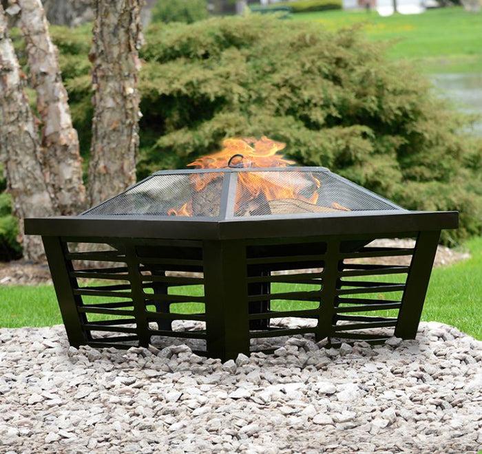 Hudson Steel Fire Pit thumbnail 2