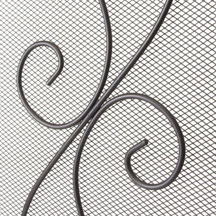 Pleasant Hearth Iris Scroll Fireplace Screen - FA995S thumbnail 3