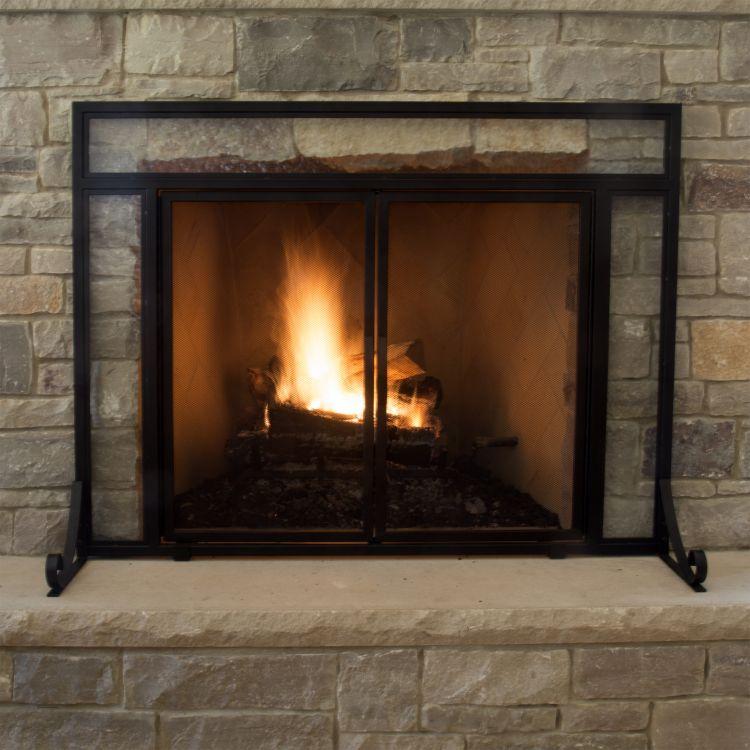 Pleasant Hearth Manchester Fireplace Screen (Large Size) - FA183S-L thumbnail 4
