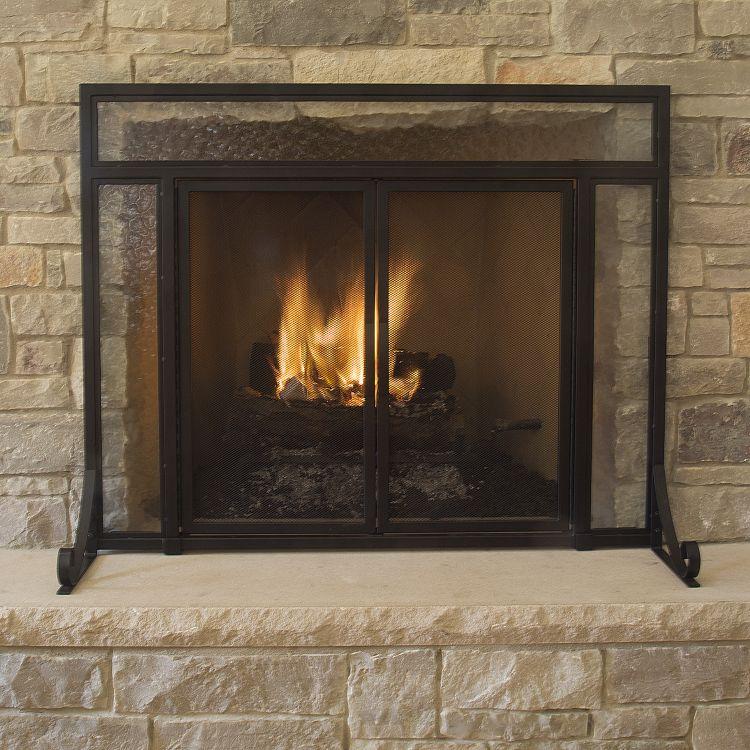 Pleasant Hearth Manchester Fireplace Screen (Petite Size) - FA183S-P thumbnail 2