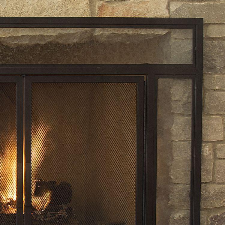 Pleasant Hearth Manchester Fireplace Screen (Petite Size) - FA183S-P thumbnail 3