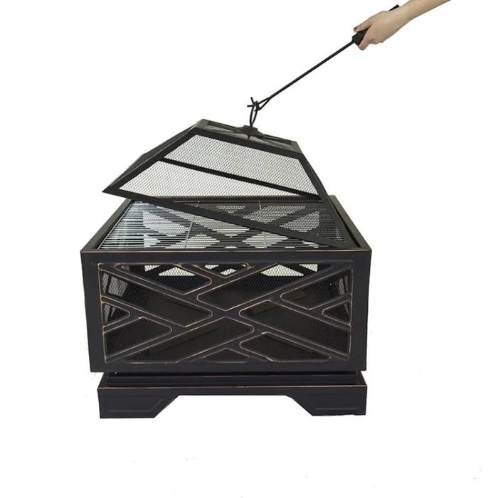 Martin 26" Square Deep Bowl Fire Pit thumbnail 6