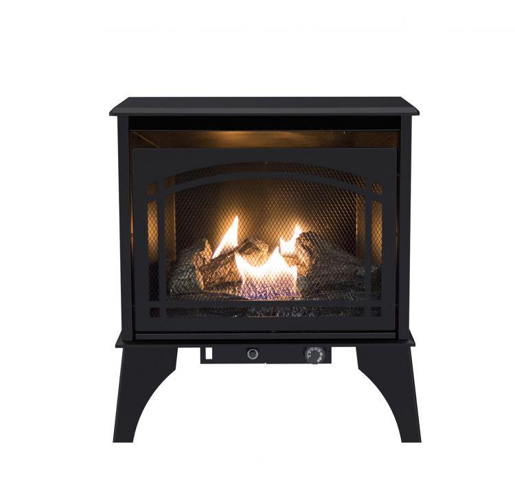 Pleasant Hearth 20,000 BTU 23.5 in. Compact Vent Free Gas Stove - Image 1