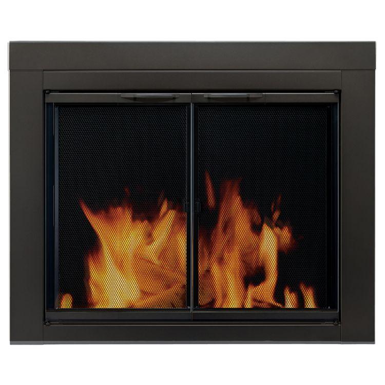Pleasant Hearth AN-1012 Alpine Fireplace Glass Door - Image 1