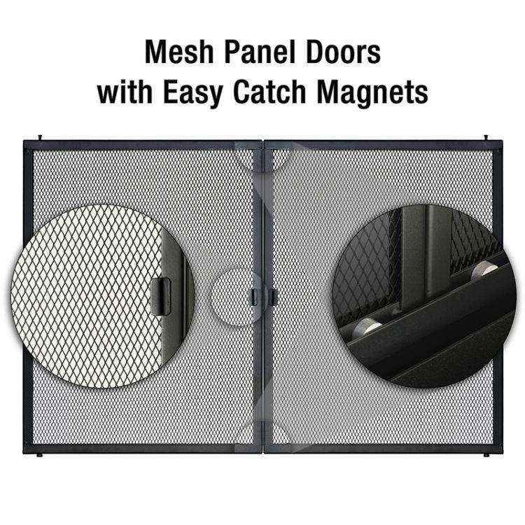 Pleasant Hearth Alsip Fireplace Glass Door thumbnail 2