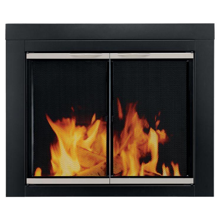 Pleasant Hearth Alsip Fireplace Glass Door - Image 1