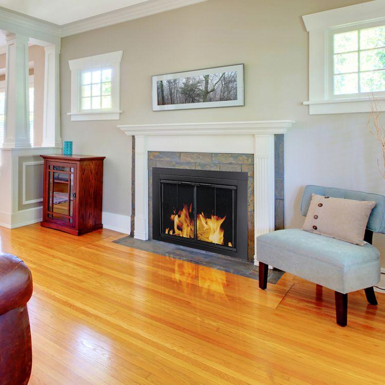 Pleasant Hearth Ascot Fireplace door review thumbnail 4
