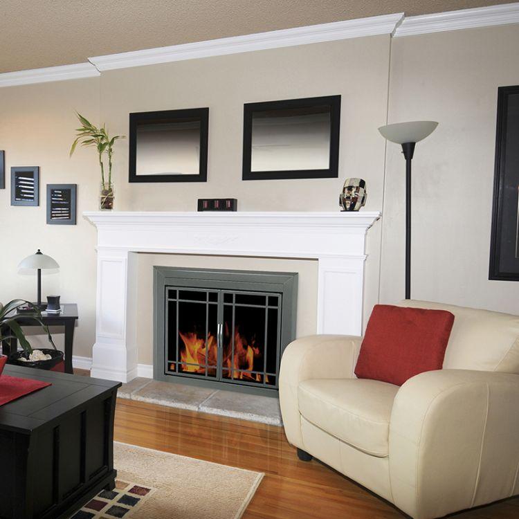 Pleasant Hearth Edinburg Fireplace Door thumbnail 4