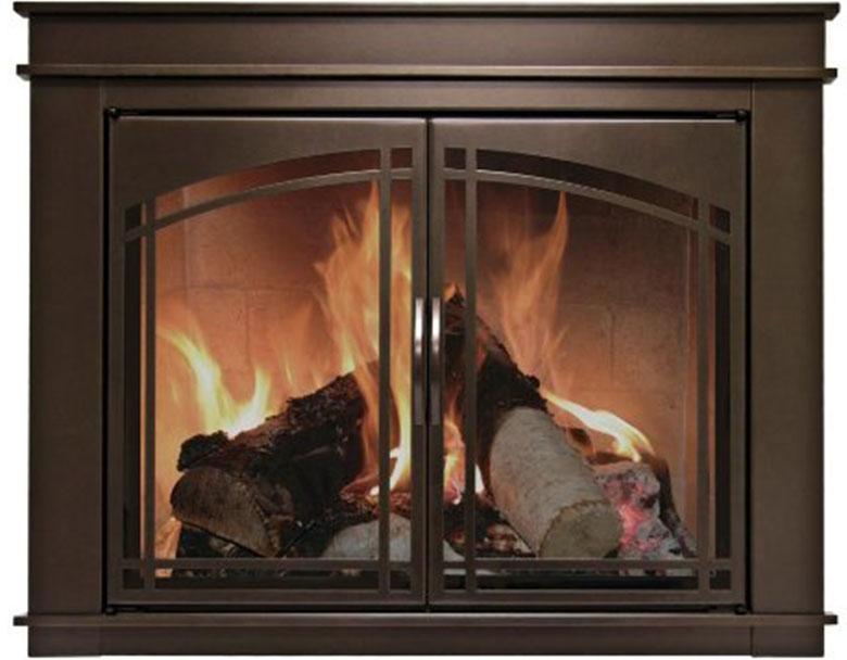 Pleasant Hearth Fenwick Fireplace Door thumbnail 5