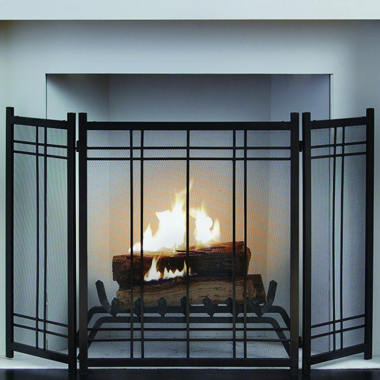 Pleasant Hearth Preston Fireplace Screen - FA016SA thumbnail 2