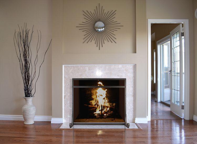 Pleasant Hearth Selene Fireplace Screen - FA989SA thumbnail 3