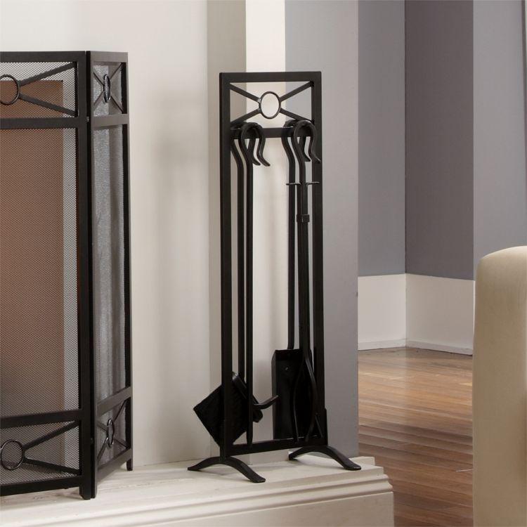 Pleasant Hearth Sheffield 5 Pc. Fireplace Tool Set - FA146TL thumbnail 4