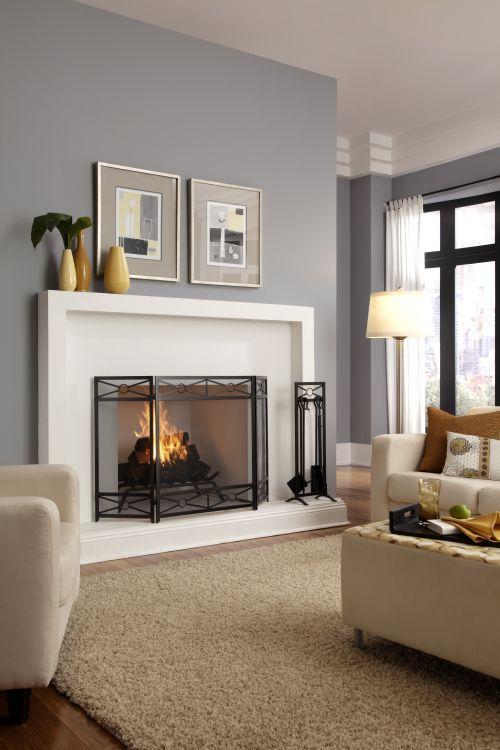 Pleasant Hearth Sheffield Fireplace Screen - FA146S thumbnail 2