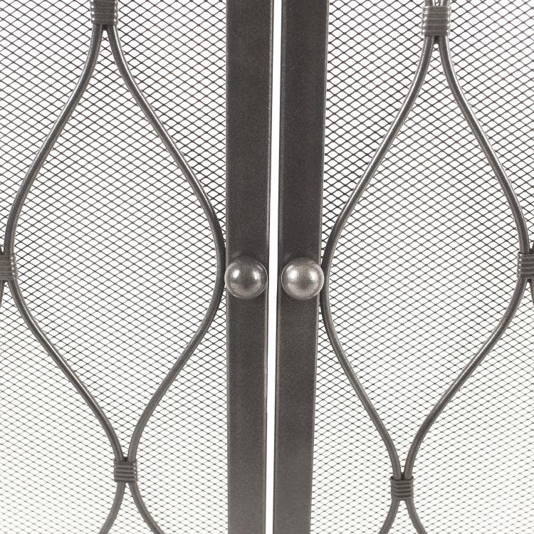 Pleasant Hearth Stonewall Fireplace Screen - FA628S thumbnail 2