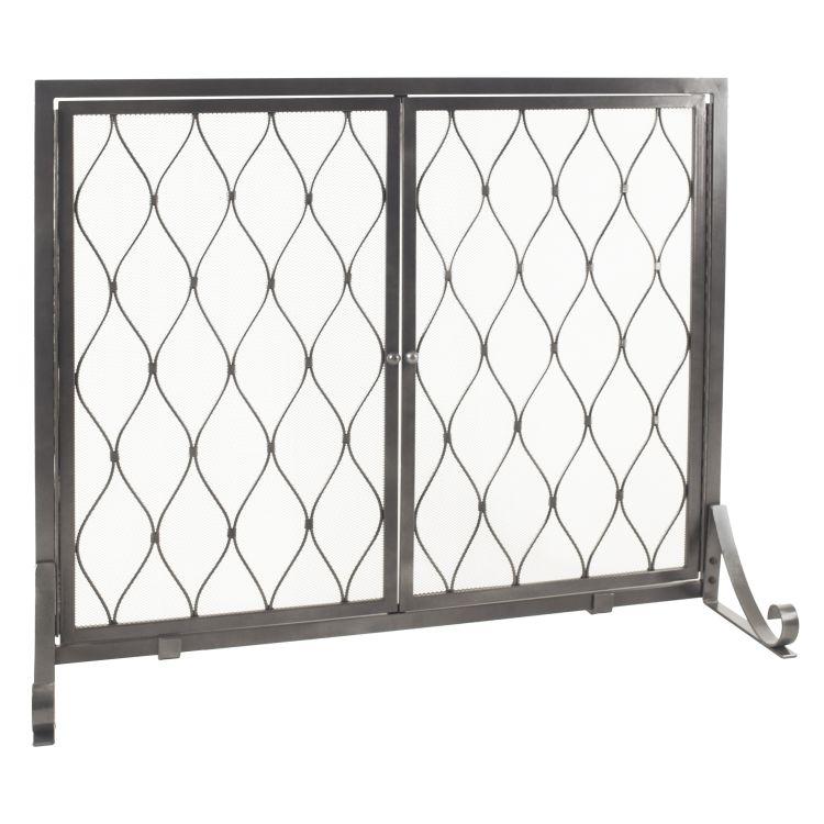 Pleasant Hearth Stonewall Fireplace Screen - FA628S thumbnail 6