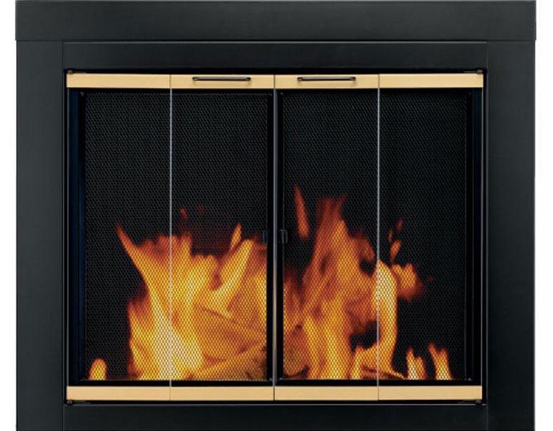 Pleasant Hearth Arrington Fireplace Door thumbnail 2