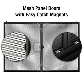 Pleasant Hearth Arrington Fireplace Door thumbnail 4