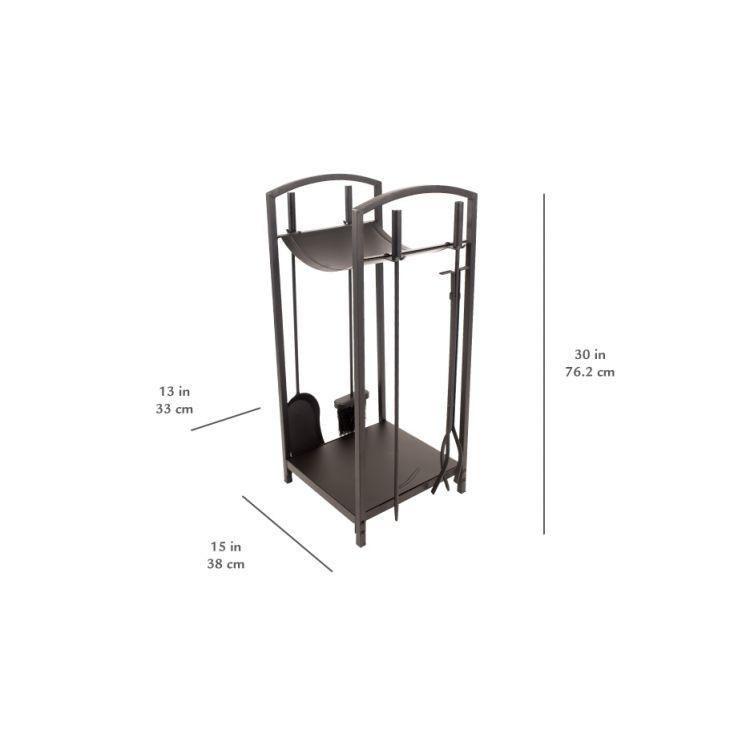 Pleasant Hearth Tools and Log Bin - FA011TL thumbnail 3