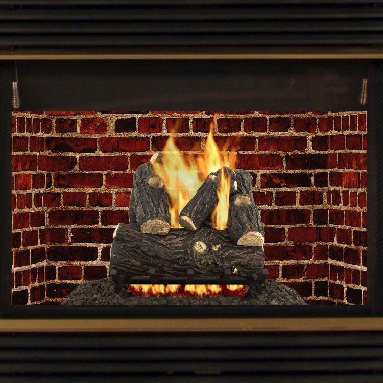 Pleasant Hearth Willow Oak Vented Gas Log Set - VL-WO18D / VL-WO24D /  VL-WO30D thumbnail 10