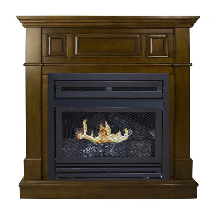 Pleasant Hearth 42in. LP Intermediate Heritage VF Fireplace System 27.5K BTU - VFF-PH26LP-2H2 - Image 1