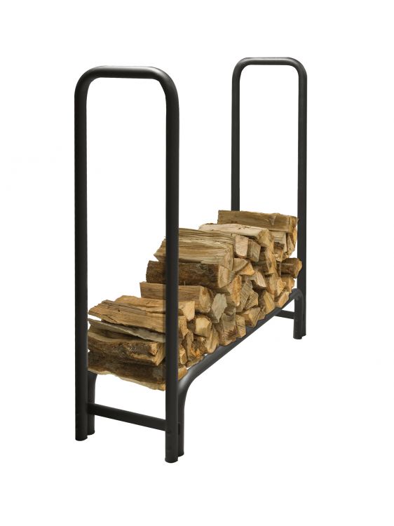 Pleasant Hearth 4FT Heavy Duty Log Rack with Full Cover - LS938-48LC-K ...