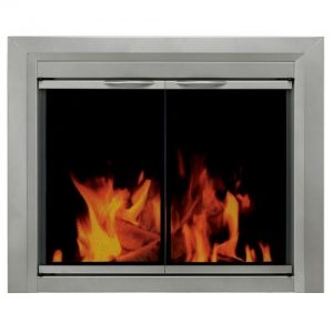 Pleasant Hearth Colby Fireplace Door